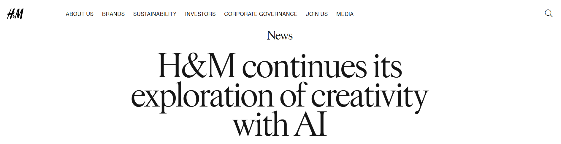 H&M’s AI Sustainable Fashion Ads